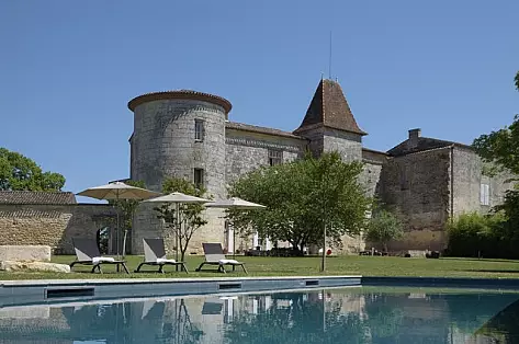 Location château médiéval en Gironde 